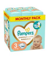 Пелени Pampers PREMCARE MSB S3 200