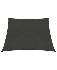 311104 Sunshade Sail 160 g/m² Anthracite 3/4x3 m HDPE, Цвят: Антрацит, Размер: 3/4 x 3 m