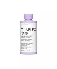 OLAPLEX N°∙4P BLONDE ENHANCER TONING SHAMPOO, 250 mL