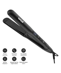 ALESSA Straightener Black - преса за коса