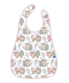 Непромокаем лигавник с джоб Savanna Pattern Pink