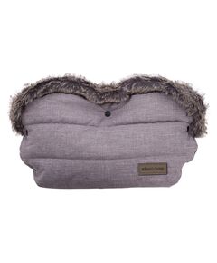 Ръкавица за количка Fur Melange Grey