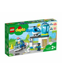 LEGO® DUPLO® Town 10959 - Полицейски участък и хеликоптер