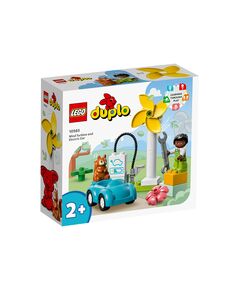 LEGO® DUPLO Town 10985 - Вятърна турбина и електрическа кола