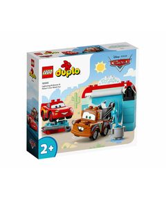 LEGO® DUPLO® Disney™ 10996 - Забавления на автомивката със Светкавицата Маккуин и Матю