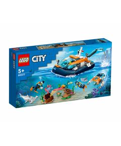 LEGO® City 60377 - Изследователска лодка за гмуркане