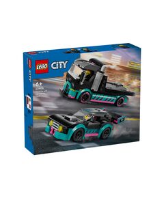 LEGO® City Great Vehicles 60406 - Състезателна кола и камион автовоз