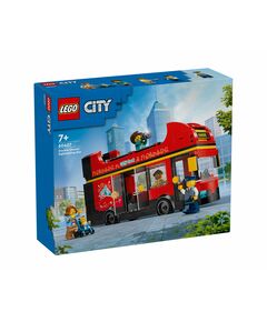 LEGO® City 60407 - Червен двуетажен автобус за обиколка