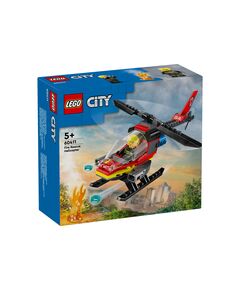 LEGO® City Fire 60411 - Спасителен пожарникарски хеликоптер