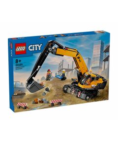 LEGO® City 60420 - Жълт строителен екскаватор