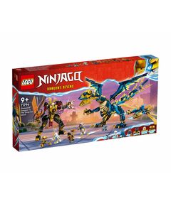 LEGO® NINJAGO® 71796 - Стихиен дракон срещу робот на Императрицата