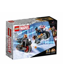 LEGO® Marvel Super Heroes 76260 - Мотоциклетите на Черната вдовица и капитан Америка