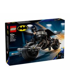 LEGO® DC Comics Super Heroes 76273 Batman™ - Фигура за изграждане Батман и мотоциклет