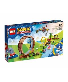 LEGO® Sonic the Hedgehog™ 76994 - Соник - игра с лупинги в зелената зона