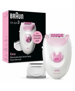 Braun Silk-épil 3 3-031 20 пинсети Розов, Бяла