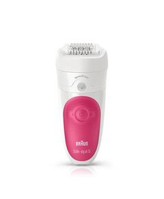 Braun Silk-épil 5 5/500 SensoSmart 28 пинсети Розов, Бяла