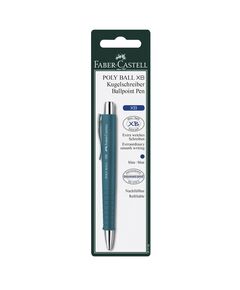 Faber-Castell Химикалка Poly Ball XB, цветове асорти, в блистер