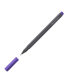 Faber-Castell Тънкописец Grip, 0.4 mm, тъмновиолетов