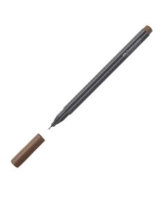 Faber-Castell Тънкописец Grip, 0.4 mm, червеникаво-кафяв