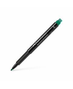 Faber-Castell Тънкописец 1525 OHP M, перманентен, 1.0 mm, зелен