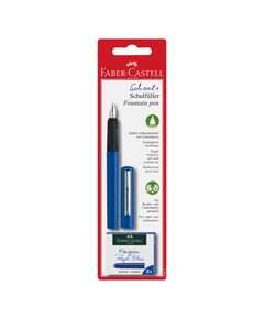 Faber-Castell Писалка, синя, с включени 6 патрончета