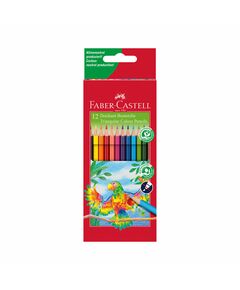 Faber-Castell Цветни моливи Triangular, 12 цвята