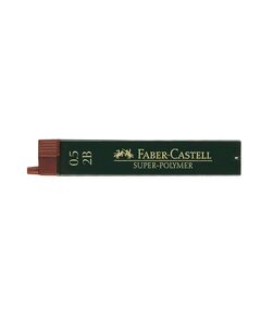 Faber-Castell Мини графити Super-Polymer, 0.5 mm, 2B, 12 броя