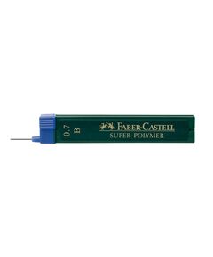 Faber-Castell Мини графити Super-Polymer, 0.7 mm, B, 12 броя