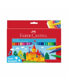 Faber-Castell Флумастери Замък, 50 цвята