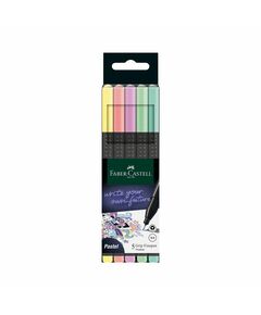 Faber-Castell Grip Тънкописец, 0.4 mm, пастелен, 5 цвята