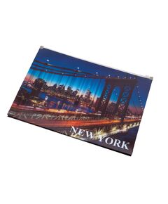 Panta Plast Папка New York Collection, PP, с цип, A4