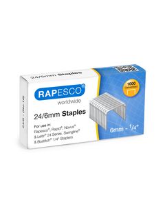 Rapesco Телчета за телбод, размер 24/6 mm, 1000 броя