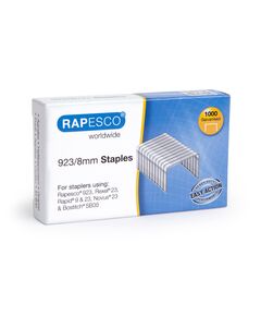 Rapesco Телчета за телбод, размер 23/8 mm, 1000 броя