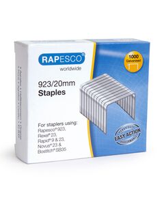 Rapesco Телчета за телбод, размер 23/20 mm, 1000 броя