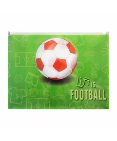 Panta Plast Папка Football Collection, PP, с цип, A4