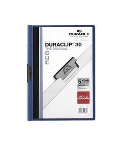 Durable Папка Duraclip 30, A4, тъмносиня