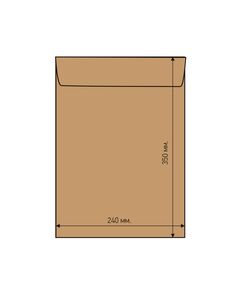 Airpoc Плик с въздушни мехурчета F/16, 350 x 240 mm, със самозалепваща лента, кафяв