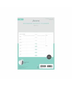 Filofax Планер за тефтер, седмичен, без дати, A5