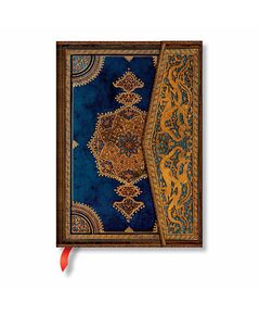 Paperblanks Тефтер Safavid Indigo, Midi, твърда корица, 72 листа