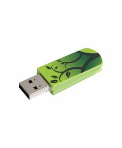 Verbatim USB флаш памет Mini Elements, USB 2.0, 16 GB, земя