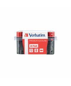 Verbatim Алкална батерия, AA, 1.5 V, 24 броя