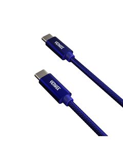 Yenkee Кабел USB Type-C към USB Type-C, 0.2 m, син