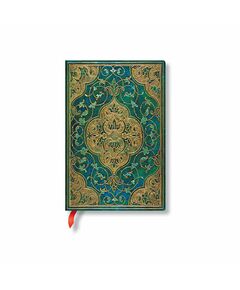 Paperblanks Тефтер Turquoise, Mini, широки редове, мека корица, 104 листа