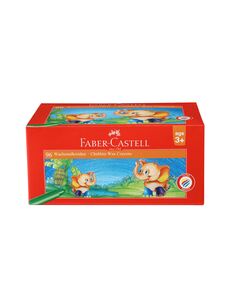 Faber-Castell Восъчни пастели, 58 mm, 12 цвята, 96 броя