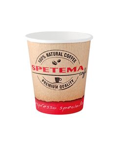 Spetema Картонена чаша, 207 ml , 100 броя