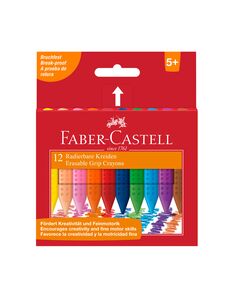 Faber-Castell Пастели Grip, 12 цвята