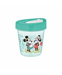 Disney Чаша за пътуване Виена, с капак, 350 ml, зелена