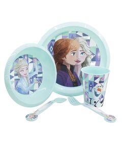 Stor Комплект Frozen, чаша, купа, чиния и прибори