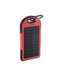 Cool Мобилна батерия Lenard Solar, 4000 mAh, червено-черна