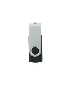 USB флаш памет Swivel, USB 2.0, 16 GB, без лого, черна